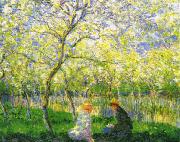 Claude Monet Springtime Norge oil painting reproduction